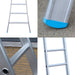 Eurostairs Leiter einfach gebogen 1x7 Sprossen - Gerüstexpress.de
