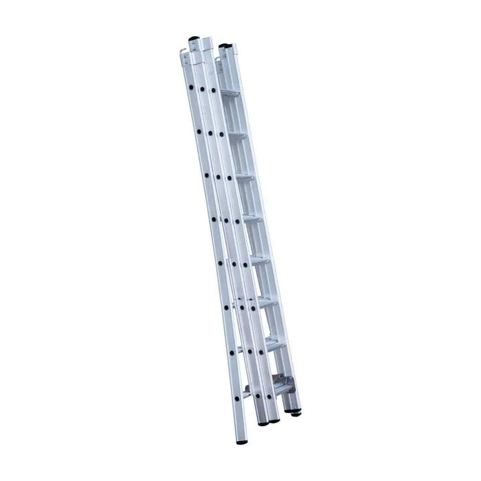 Eurostairs Mehrzweckleiter dreiteilig gebogen 3x8 Sprossen - Gerüstexpress.de