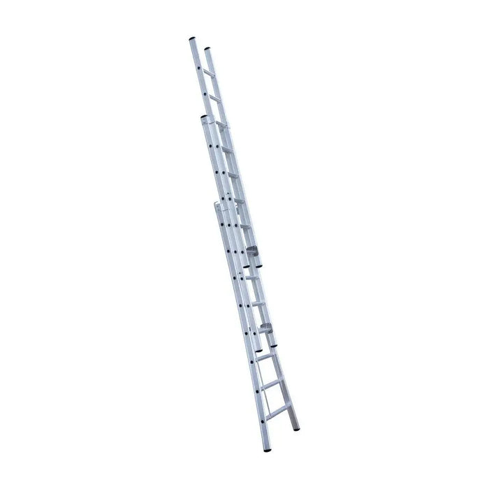 Eurostairs Mehrzweckleiter dreiteilig gebogen 3x8 Sprossen - Gerüstexpress.de