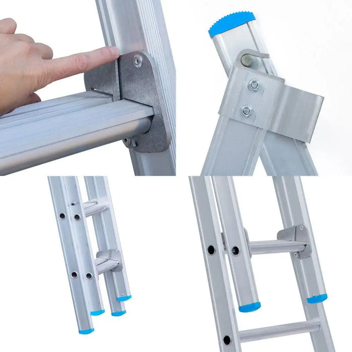 Eurostairs Mehrzweckleiter gerade 2x6 Sprossen - Gerüstexpress.de