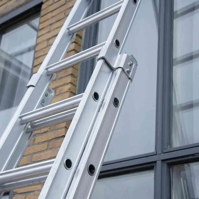 Eurostairs Merhzweckleiter doppelt gerade 2x10 Sprossen - Gerüstexpress.de