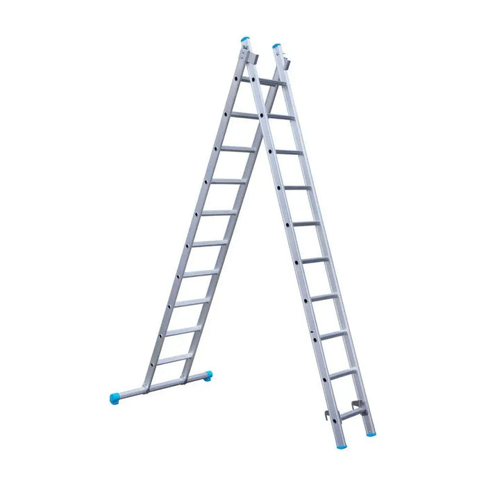 Eurostairs Merhzweckleiter doppelt gerade 2x10 Sprossen - Gerüstexpress.de