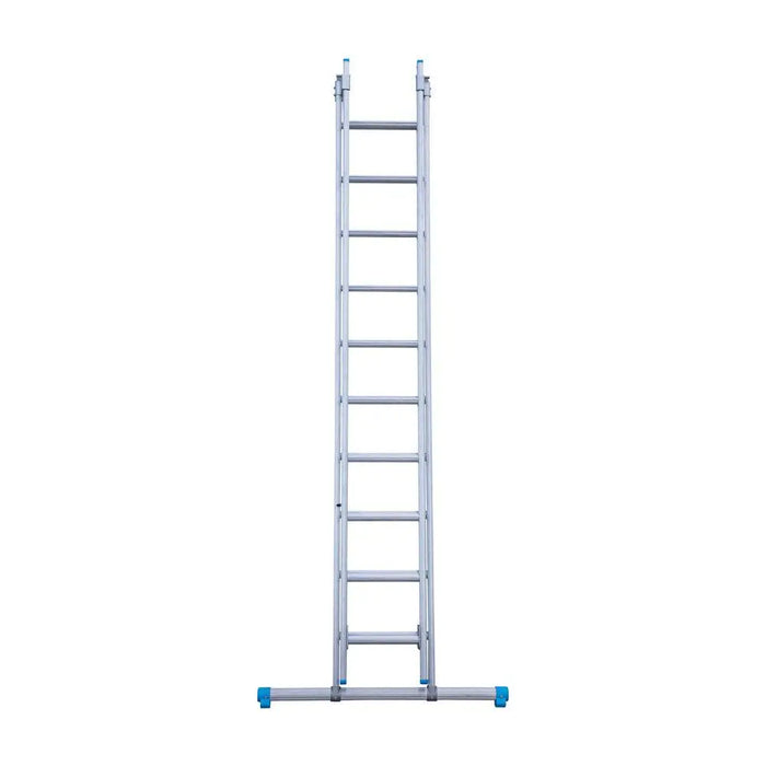 Eurostairs Merhzweckleiter doppelt gerade 2x10 Sprossen - Gerüstexpress.de