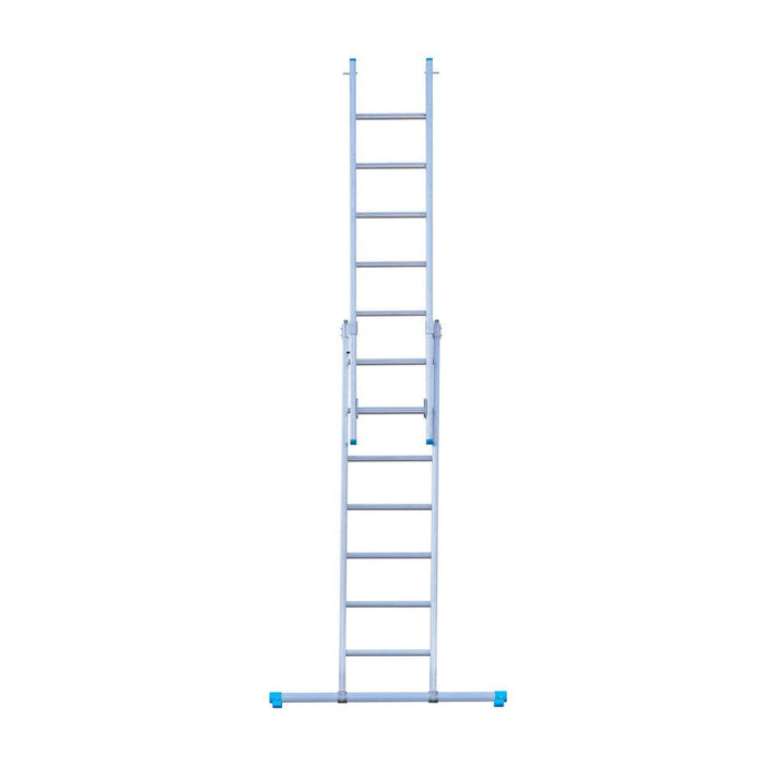 Eurostairs Merhzweckleiter doppelt gerade 2x7 Sprossen - Gerüstexpress.de