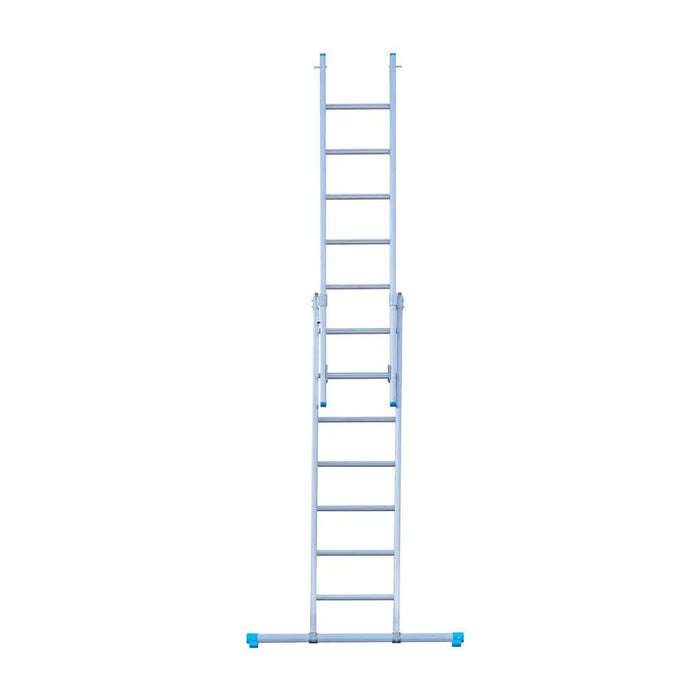 Eurostairs Merhzweckleiter doppelt gerade 2x7 Sprossen - Gerüstexpress.de
