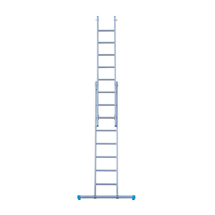 Eurostairs Merhzweckleiter doppelt gerade 2x8 Sprossen - Gerüstexpress.de
