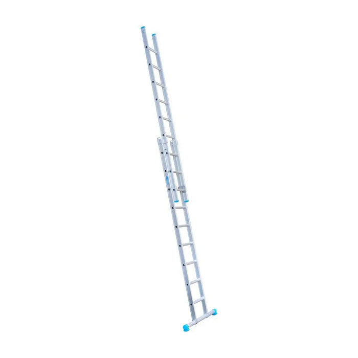 Eurostairs Merhzweckleiter doppelt gerade 2x9 Sprossen - Gerüstexpress.de