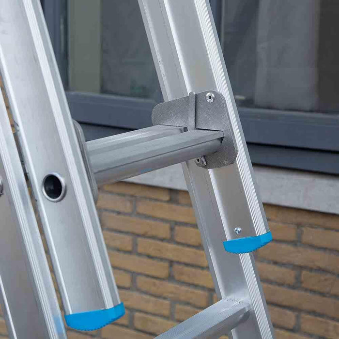 Eurostairs Merhzweckleiter doppelt gerade 2x9 Sprossen - Gerüstexpress.de