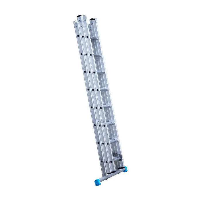Eurostairs Merhzweckleiter dreiteilig gerade 3x8 Sprossen - Gerüstexpress.de