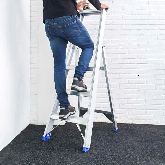 Eurostairs Prof. Stehleiter 1x3 Stufen - Gerüstexpress.de