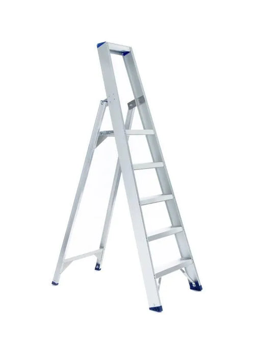 Eurostairs Prof. Stehleiter 1x5 Stufen - Gerüstexpress.de