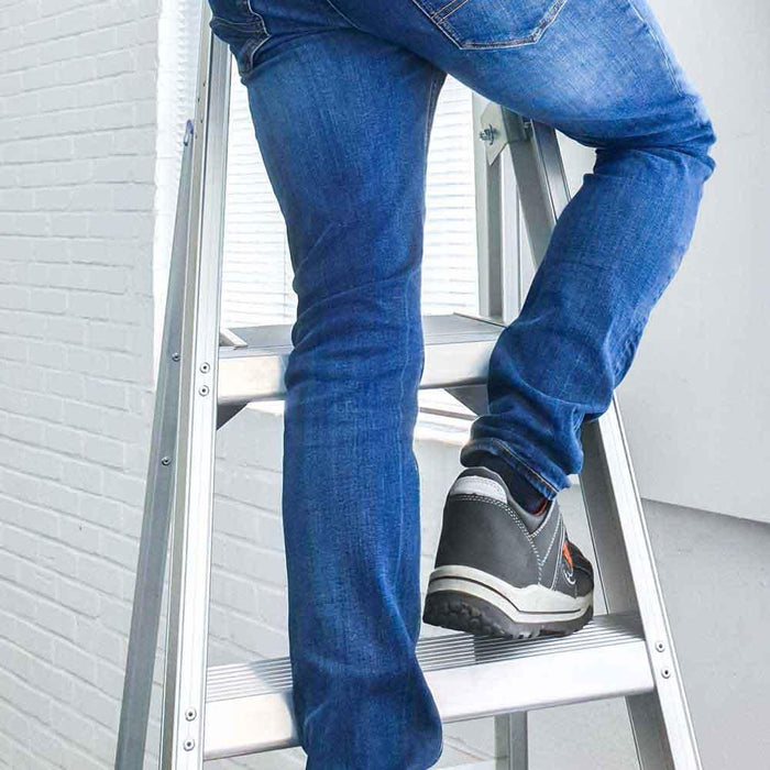 Eurostairs Prof. Stehleiter 1x5 Stufen - Gerüstexpress.de