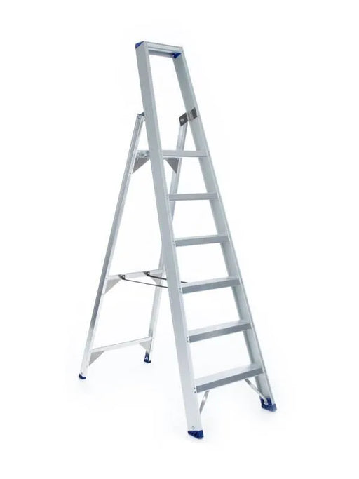 Eurostairs Prof. Stehleiter 1x6 Stufen - Gerüstexpress.de