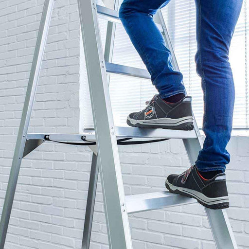 Eurostairs Prof. Stehleiter 1x7 Stufen - Gerüstexpress.de