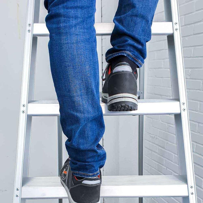 Eurostairs Prof. Stehleiter 1x9 Stufen - Gerüstexpress.de