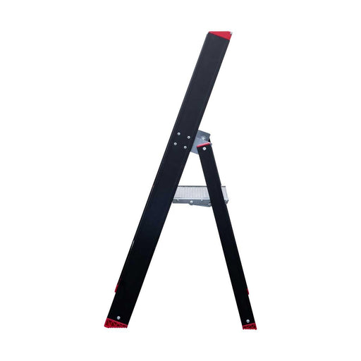 Eurostairs schwarz Stehleiter 1x2 Stufen - Limitierte Auflage - Gerüstexpress.de