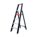 Eurostairs schwarze Stehleiter 1x4 Stufen - Limitierte Auflage - Gerüstexpress.de