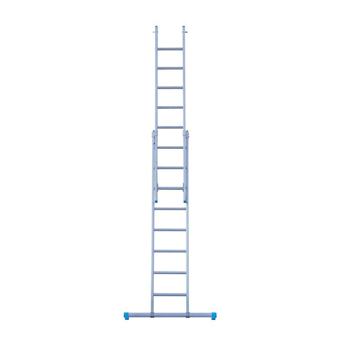 Eurostairs Merhzweckleiter doppelt gerade 2x8 Sprossen - GerüstExpress