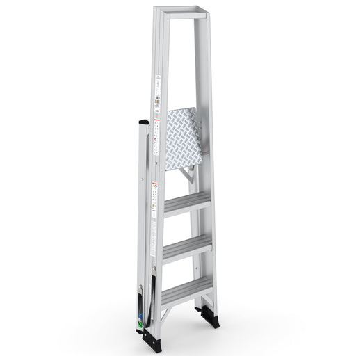 Expert Leiter | 4 Stufen | Einseitig Begehbar - Gerüstexpress.de