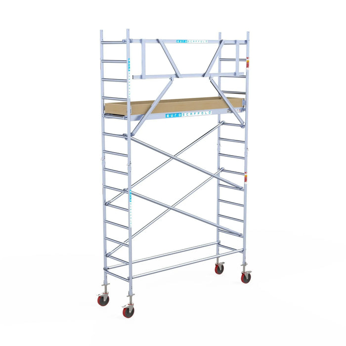Gerüstanhänger 250 + Basis - Rollgerüst 5,2 m Arbeitshöhe 75x250 - Gerüstexpress.de