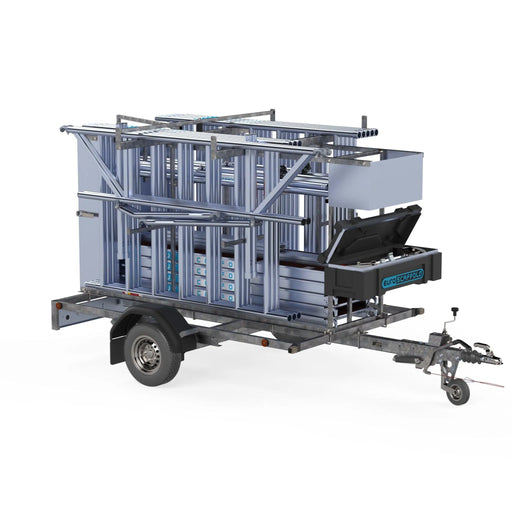 Gerüstanhänger 250 Modell abschließbar 1350 kg - Gerüstexpress.de