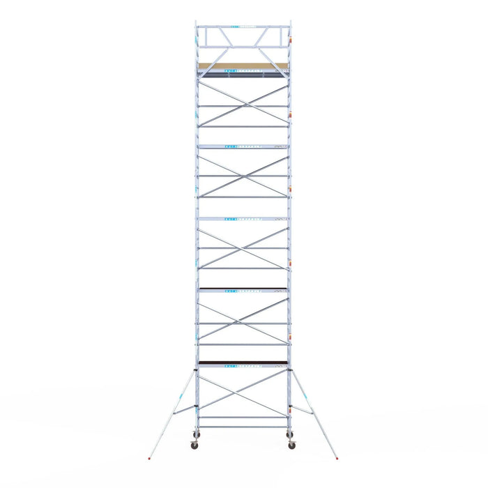 Gerüstanhänger 250 + Rollgerüst Basic 135x250 12,2m Arbeitshöhe - Gerüstexpress.de