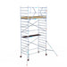 Gerüstanhänger 250 + Rollgerüst Basic 135x250 6,2m Arbeitshöhe - Gerüstexpress.de
