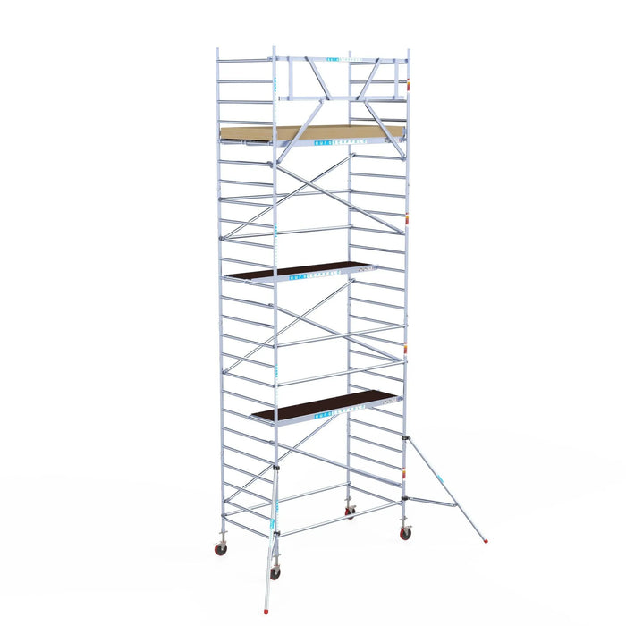 Gerüstanhänger 250 + Rollgerüst Basic 135x250 8,2m Arbeitshöhe - Gerüstexpress.de