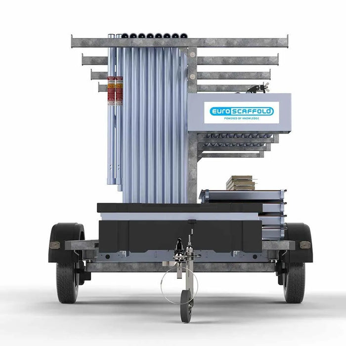 Gerüstanhänger 250 + Rollgerüst Basic 75x190 10,2m Arbeitshöhe - Gerüstexpress.de