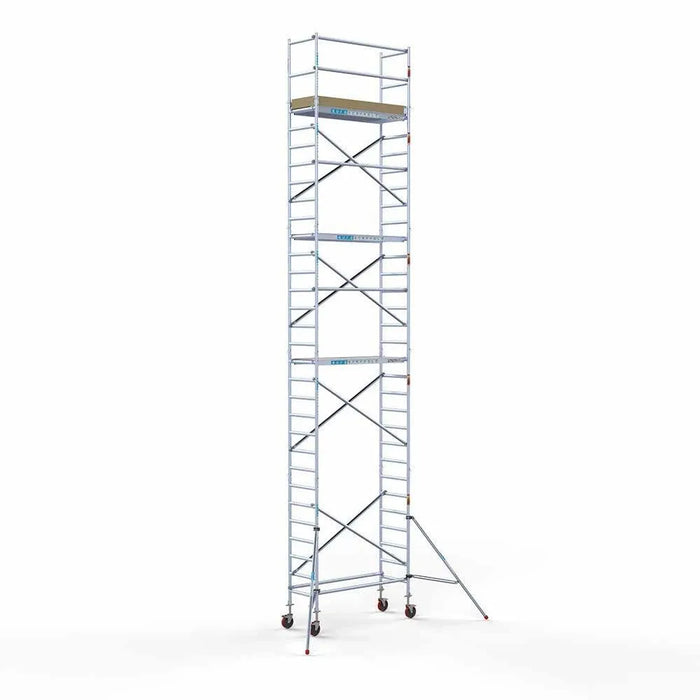 Gerüstanhänger 250 + Rollgerüst Basic 75x190 10,2m Arbeitshöhe - Gerüstexpress.de