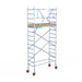 Gerüstanhänger 250 + Rollgerüst Basic 75x190 5,2m Arbeitshöhe - Gerüstexpress.de
