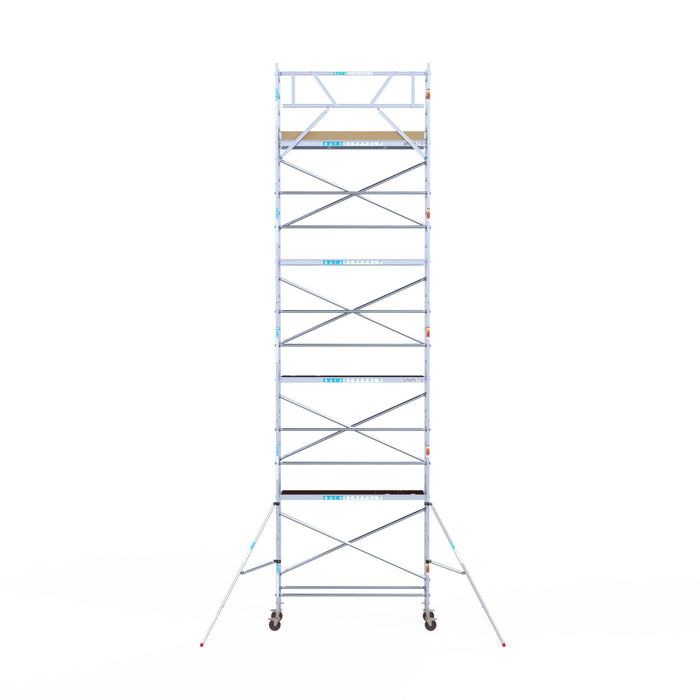 Gerüstanhänger 250 + Rollgerüst Basic 75x250 10,2m Arbeitshöhe - Gerüstexpress.de