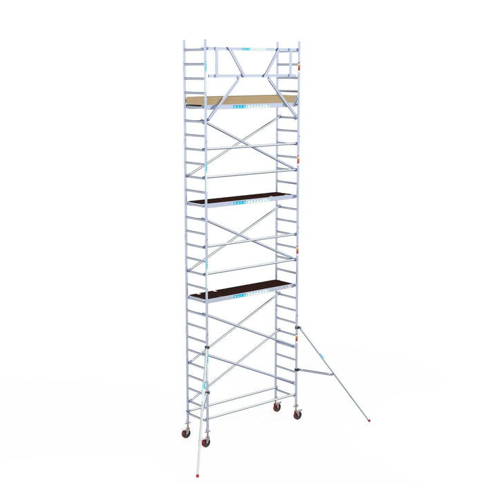 Gerüstanhänger 250 + Rollgerüst Basic 75x250 9,2m Arbeitshöhe - Gerüstexpress.de