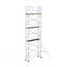 Gerüstanhänger 250 + Rollgerüst Basic 75x250 9,2m Arbeitshöhe - Gerüstexpress.de