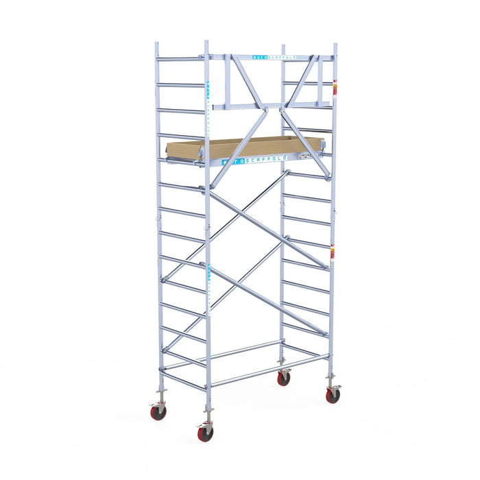 Gerüstanhänger 250 + Rollgerüst Basic 90x190 5,2m Arbeitshöhe - Gerüstexpress.de