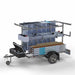 Gerüstanhänger 250 + Rollgerüst Basic 90x190 7,2m Arbeitshöhe - Gerüstexpress.de