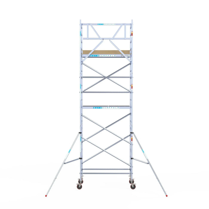 Gerüstanhänger 250 + Rollgerüst Basic 90x190 7,2m Arbeitshöhe - Gerüstexpress.de