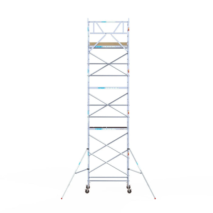 Gerüstanhänger 250 + Rollgerüst Basic 90x190 9,2m Arbeitshöhe - Gerüstexpress.de