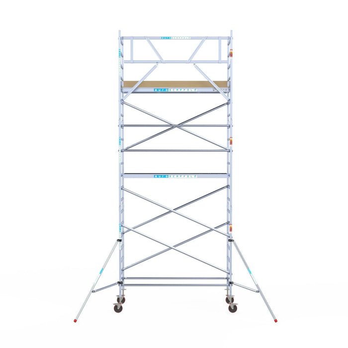 Gerüstanhänger 250 + Rollgerüst Basic 90x250 7,2m Arbeitshöhe - Gerüstexpress.de