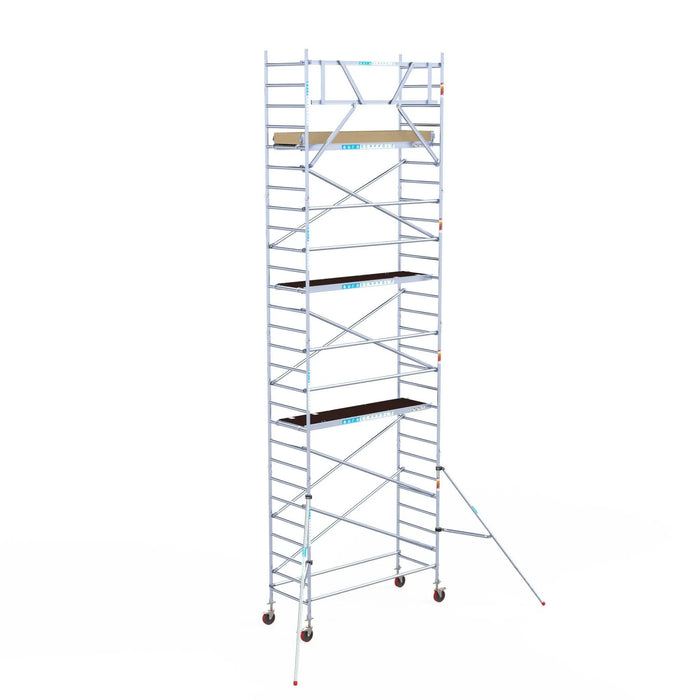 Gerüstanhänger 250 + Rollgerüst Basic 90x250 9,2m Arbeitshöhe - Gerüstexpress.de