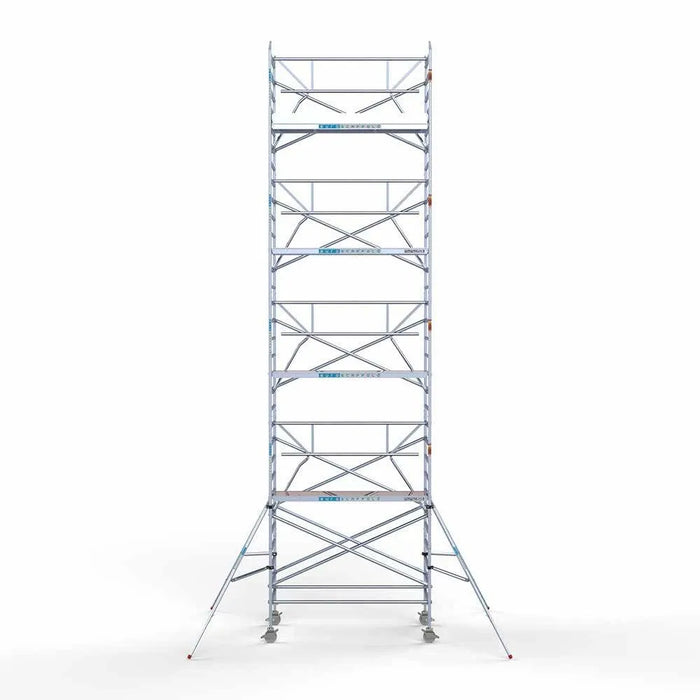 Gerüstanhänger 250 + Rollgerüst Euro 135x250 10,2m Arbeitshöhe einfaches Sicherheitsgeländer - Gerüstexpress.de