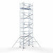 Gerüstanhänger 250 + Rollgerüst Euro 135x250 10,2m Arbeitshöhe einfaches Sicherheitsgeländer - Gerüstexpress.de