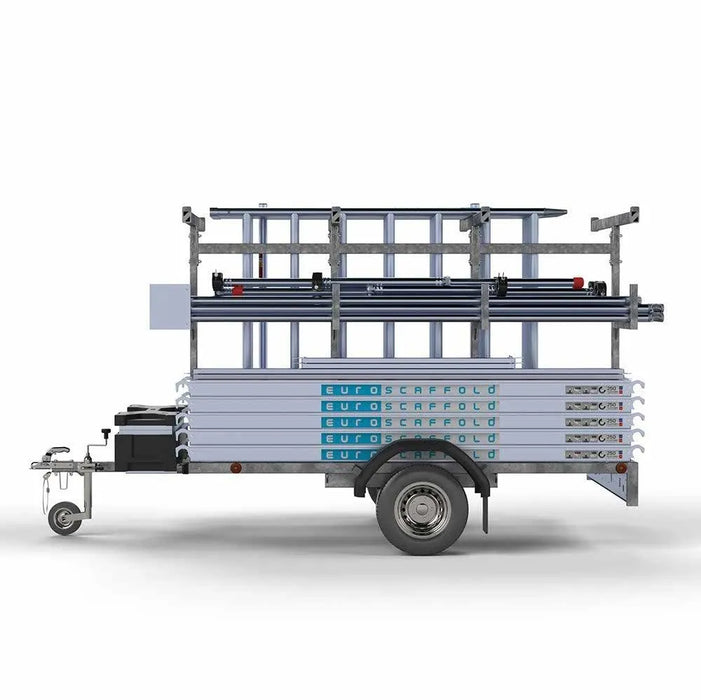 Gerüstanhänger 250 + Rollgerüst Euro 135x250 8,2m Arbeitshöhe - Gerüstexpress.de
