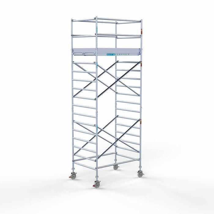 Gerüstanhänger 250 + Rollgerüst Standard 135x190 6,2m Arbeitshöhe - Gerüstexpress.de