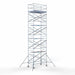 Gerüstanhänger 250 + Rollgerüst Standard 135x250 10,2m Arbeitshöhe Carbonplattform - Gerüstexpress.de