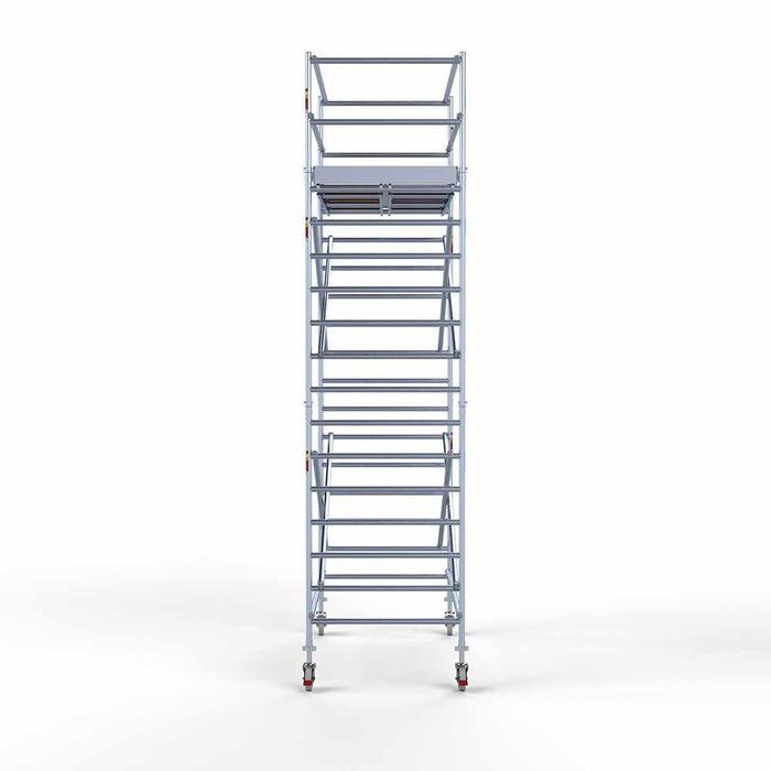 Gerüstanhänger 250 + Rollgerüst Standard 135x250 6,2m Arbeitshöhe Carbonplattform - Gerüstexpress.de