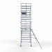 Gerüstanhänger 250 + Rollgerüst Standard 135x250 6,2m Arbeitshöhe einfaches Sicherheitsgeländer - Gerüstexpress.de