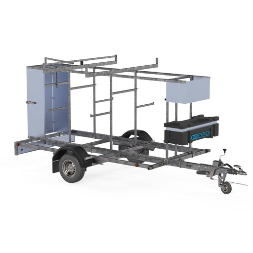 Gerüstanhänger 305 Modell abschließbar 1350 kg - Gerüstexpress.de