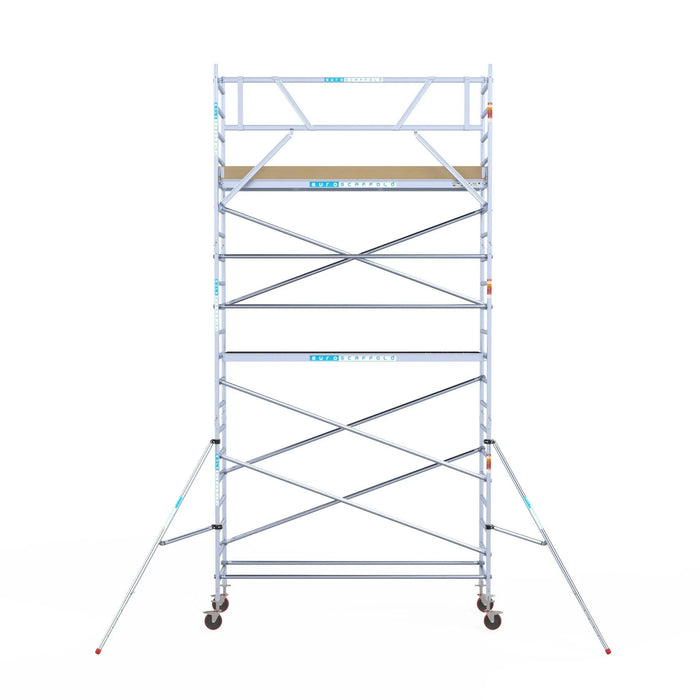 Gerüstanhänger 305 + Rollgerüst Basic 90x305 7,2m Arbeitshöhe - Gerüstexpress.de