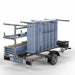 Gerüstanhänger 305 + Rollgerüst Basic 90x305 7,2m Arbeitshöhe - Gerüstexpress.de